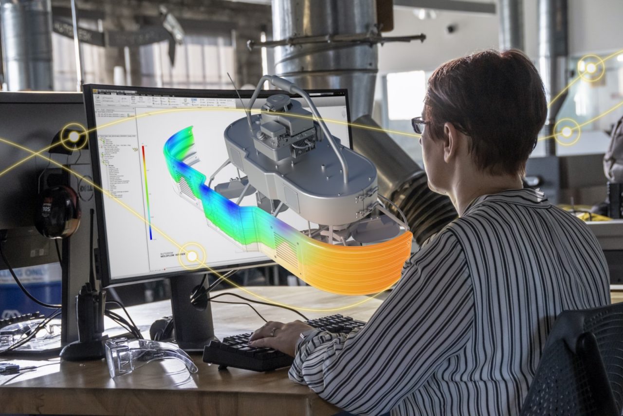 Working on generative design at the Autodesk San Francisco Technology Center. Working on generative design at the Autodesk San Francisco Technology Center.