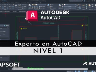 autocad nivel 1 Experto en AutoCAD 2D – Nivel 1
