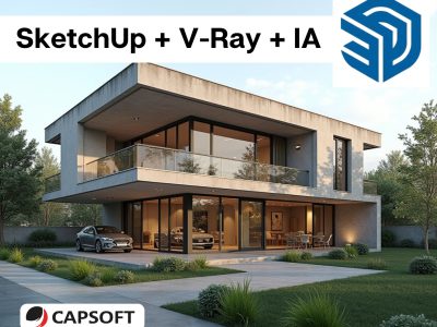 SketchUp + V-Ray + IA